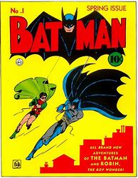 Image result for First Batman Comic Book