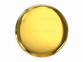 Image result for Gold Circle Button