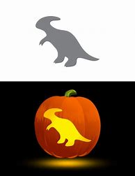 Image result for Halloween Dinosaur Pumpkin Stencil
