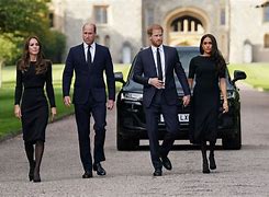 Image result for William Kate Harry Meghan