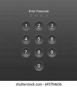 Image result for Vector Enter Passcode