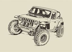 Image result for Off-Road Jeep Front Vector