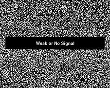 Image result for TV No Signal Bars