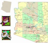 Image result for Map of Southern Arizona Counties