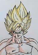 Image result for Goku Super Saiyan Sketch