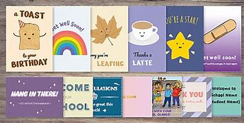 Image result for Greeting Card Middle School
