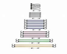 Image result for Bungee Cord Size Chart