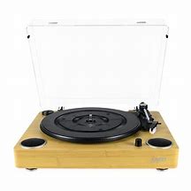 Image result for Audio-Technica Wood Turntable