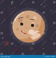 Image result for Happy Cartoon Pluto Planet