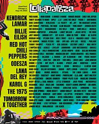 Image result for Lollapalooza Festival Poster