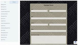 Image result for Contact Info Template
