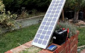 Image result for solar self charge batteries