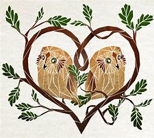 Image result for Owl Love Drawing