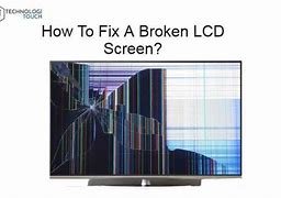 Image result for Damaged LCD TV Screen Repair