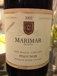 Image result for Marimar Estate Pinot Noir Masia Don Miguel