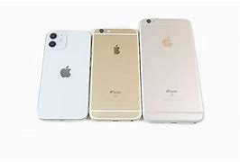 Image result for Compare Size iPhone 12 Mini to 6s