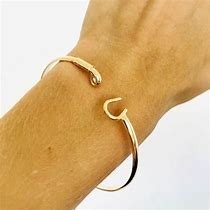 Image result for 14K Gold Hook Bracelet
