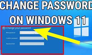 Image result for How to Change the Password