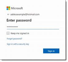Image result for Microsoft Account Password Res