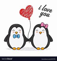 Image result for Cute Kawaii Penguin and Chick Saying Hi
