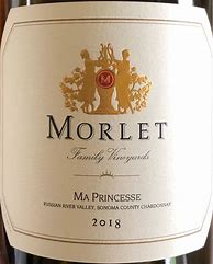 Image result for Morlet Family Chardonnay Ma Princesse