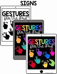 Image result for iPad Gestures List