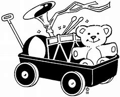 Image result for Toys Clip Art Free Black and White