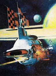 Image result for 70s Sci-Fi Art 4K