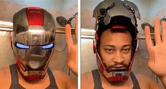 Image result for Inner Iron Man Helmet