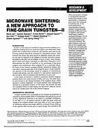 Image result for Tunsten PFG Microwave PFG