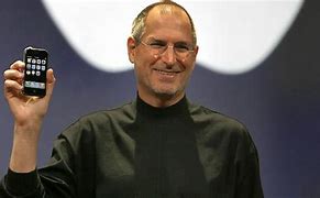 Image result for Steve Jobs with iPhone 1