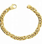 Image result for Men's 18 Karat Gold Bracelets