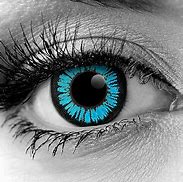 Image result for Aqua Colored Contact Lenses