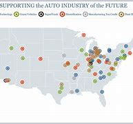 Image result for Automotive Assembly Plants Map of Us