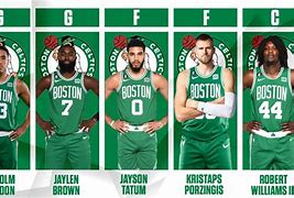 Image result for Boston Celtics LineUp