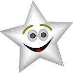 Image result for Free Clip Art Smiling Star