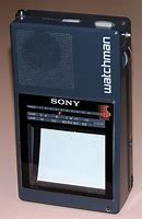 Image result for Sony Black and Mini White TV
