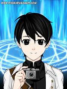Image result for Anime Boy Talking in Camera
