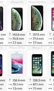 Image result for iPhone X Size Comparison Chart