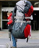 Image result for Bag Phone Meme