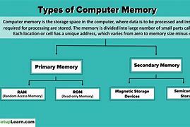 Image result for 2 Types of Primary Memory