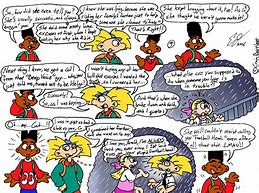 Image result for Hey Arnold vs Bart Simpson