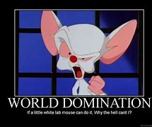 Image result for Evil Meme Pinky and the Brain