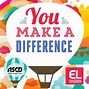 Image result for You Make a Difference Clip Art