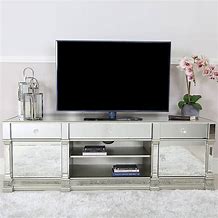 Image result for Silver TV Stand