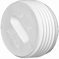 Image result for 3 Inch PVC Cleanout Cap
