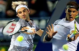 Image result for Rafael Nadal and Federer