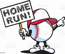 Image result for Home Run Cartoon