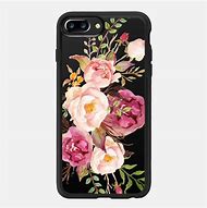 Image result for Floral Case for iPhone 7 Plus Matte Black