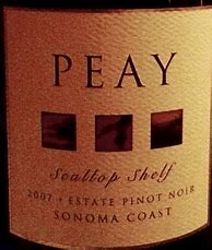 Image result for Peay Pinot Noir Scallop Shelf Estate